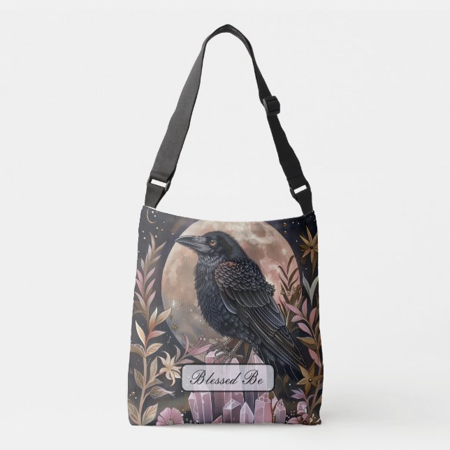 Sac Ajustable Cristal de Corbeau Mystique (Devant)