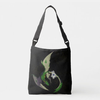 Sac Ajustable Cristal vert dragon