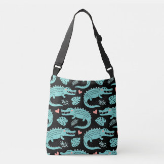 Sac Ajustable Crocodiles de caricatures, motif mignon sans soudu