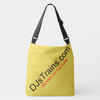 Sac Ajustable Croix-corps Fourre-tout de logo de DJsTrains.com
