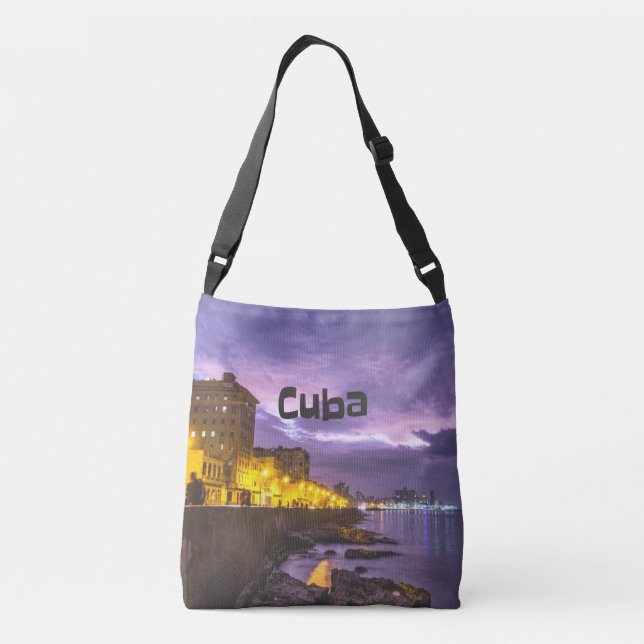 Sac Ajustable Cuba La Havane La Nuit (Dos)