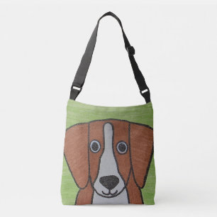 Sac Ajustable Cute Beagle Cross Body Fourre-tout