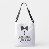 Cute Black Bow Cravate & Boutons Mariage de Groom