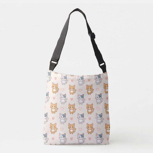 Sac Ajustable Cute Cat Tote (Devant)