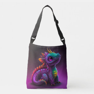Sac Ajustable Cute Coloré Dragon Lizard Artwork