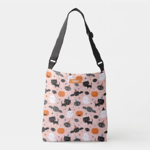 Sac Ajustable Cute Halloween Fantômes, Chats, chauves-souris et
