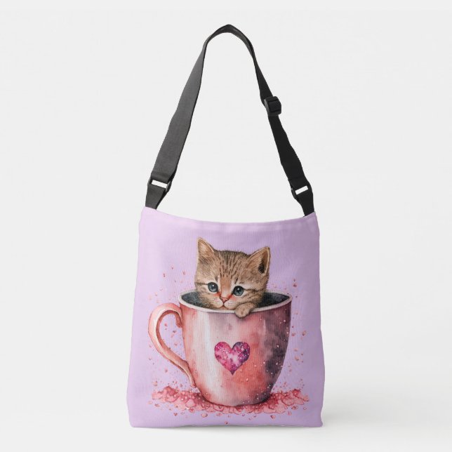 Sac Ajustable Cute Kitten en Mug (Devant)