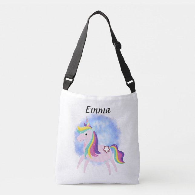 Sac Ajustable Cute little unicorn  (Devant)