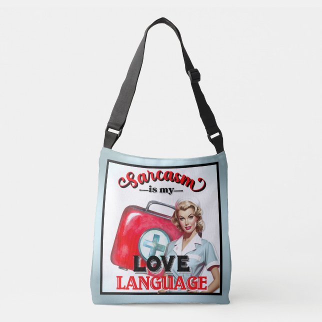 Sac Ajustable Cute Nurse Pinup_ Love (Devant)