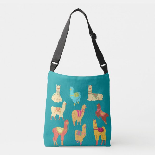 Sac Ajustable Cute Peru Llama Alpaca Motif (Devant)