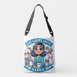 Sac Ajustable Cute Profession féministe Enfant Chat Lady Harris