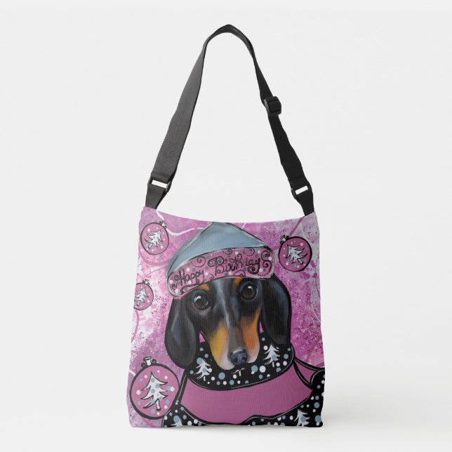 SAC AJUSTABLE DACHSHUND  (Devant)