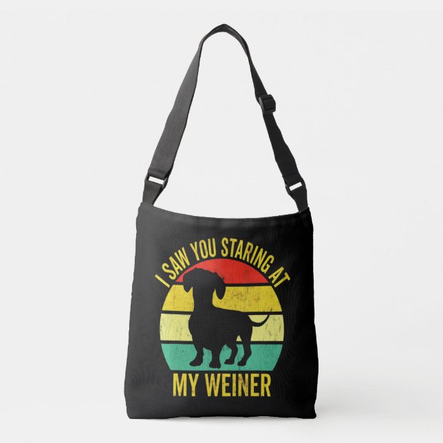 Sac Ajustable Dachshund papa hommes (Devant)