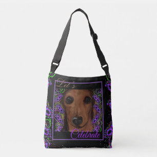 Sac Ajustable Dachshund Rouge   