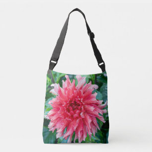 Sac Ajustable Dahlia en fleurs, botanique douce