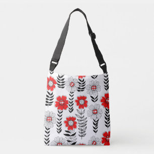 Sac Ajustable Daisy dooda en rouge et noir