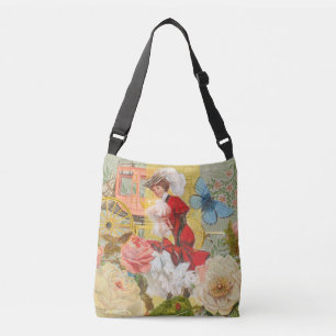 Sac Ajustable Dame victorienne femme élégante riche illustration