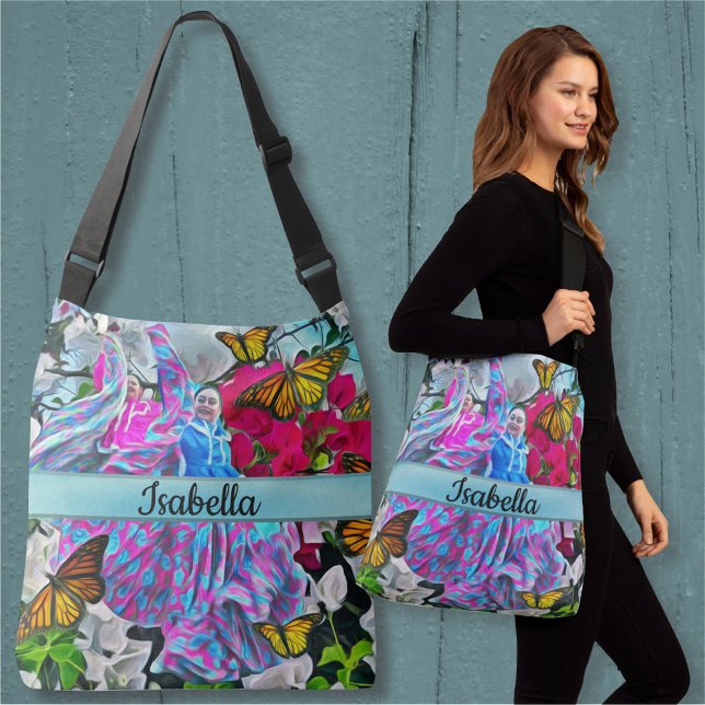 Sac Ajustable Danse avec Fleurs et Papillons PV01 (Créateur téléchargé)