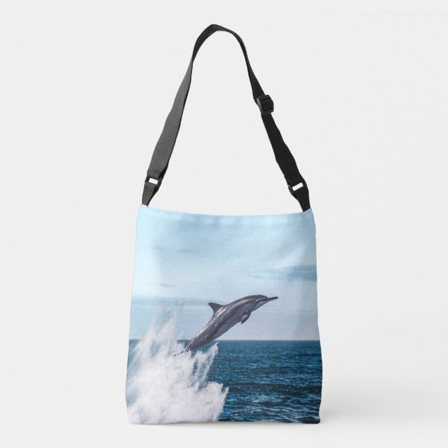 Sac Ajustable Dauphin jaillissant de l'océan (Dos)