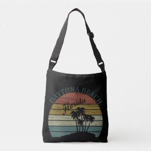 Sac Ajustable Daytona plage vintage coucher de soleil paysage ré