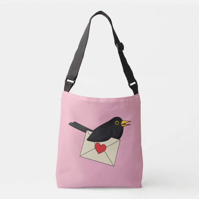 Sac Ajustable De Blackbird avec amour (Devant)