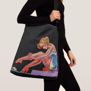 Sac Ajustable début des années 1940 Magnifique pin-up