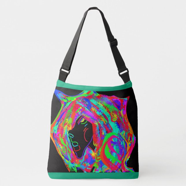 Sac Ajustable Déesse gothique avec coiffe à cornes  (Devant)