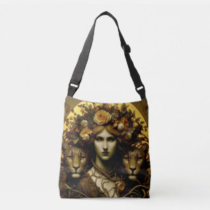 Sac Ajustable déesse gothique nouveau soleil solstice d'été Tote