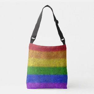 Sac Ajustable Dégradé de la Parties scintillant arc-en-ciel tomb