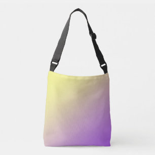 Sac Ajustable Dégradé du bloc de couleurs jaune à violet