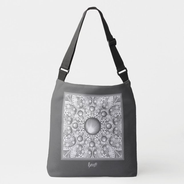 Sac Ajustable Dentelle en céramique Gris (Devant)
