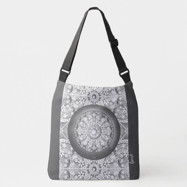Sac Ajustable Dentelle en céramique Gris (Devant)