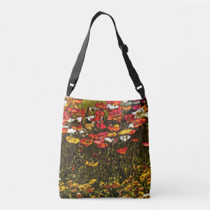 SAC AJUSTABLE DES POPIES COLORÉS QUI ATTEIGNENT LE SOLEIL
