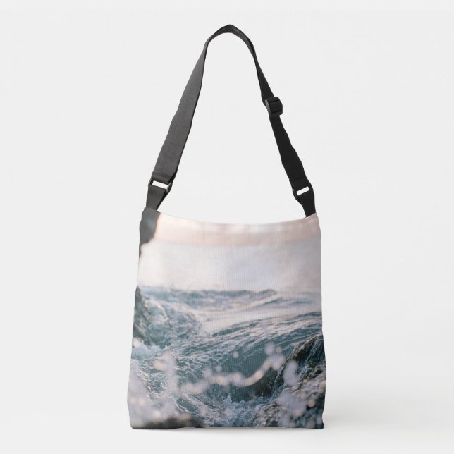 Sac Ajustable Des vagues de mer impressionnantes | Meilleur cade (Devant)