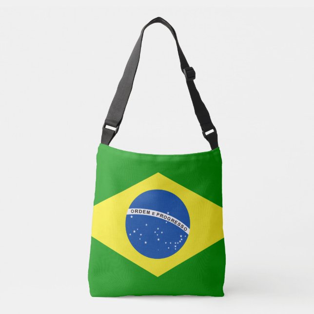 Sac Ajustable Design de Brazil Flag (Devant)