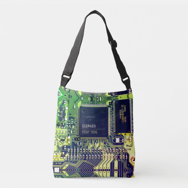 Sac Ajustable Design de carte de circuit imprimé moderne Ajouter (Devant)