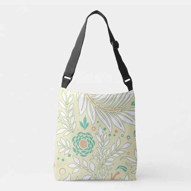 Sac Ajustable Design floral 21 (Devant)