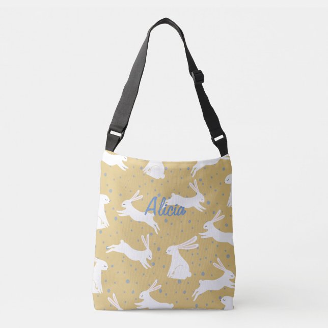 Sac Ajustable Design Motif de lapin mignon - personnalisable (Devant)