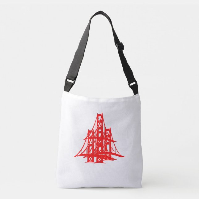 Sac Ajustable Design rouge (Devant)