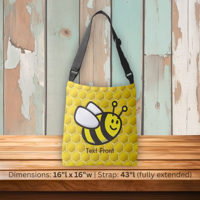 Sac Ajustable Dessin animé d'abeille à miel (Créateur téléchargé)