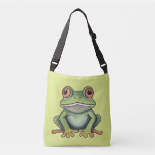 Sac Ajustable Dessin de grenouille au crayon de couleur