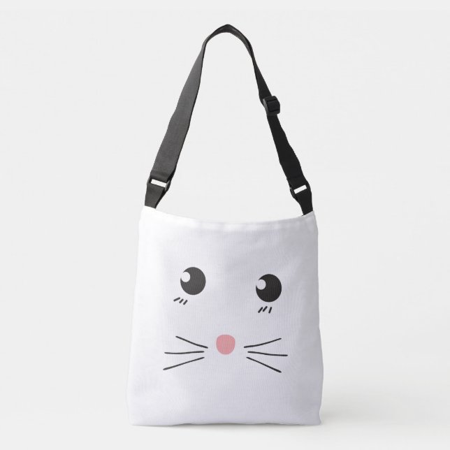 Sac Ajustable Dessin de la ligne de face du chat (Devant)