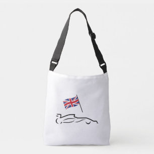 Sac Ajustable Dessin de la ligne de voiture de course avec drape
