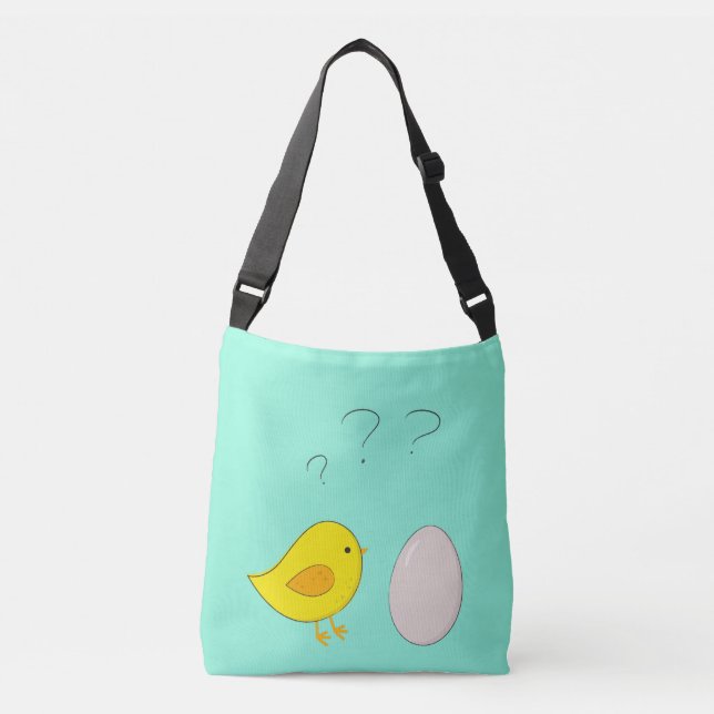 Sac Ajustable Dessin de Poulet ou de l'Oeuf (Devant)