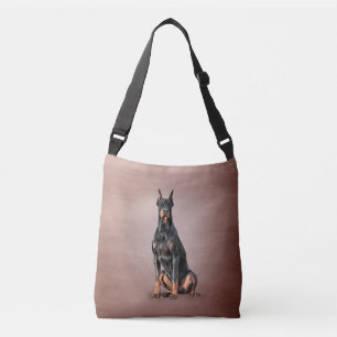 Sac Ajustable Dessin Doberman