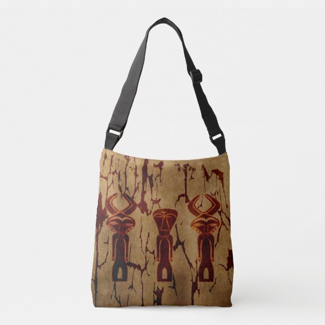 Sac Ajustable dessin tribal Abstrait africain (Devant)
