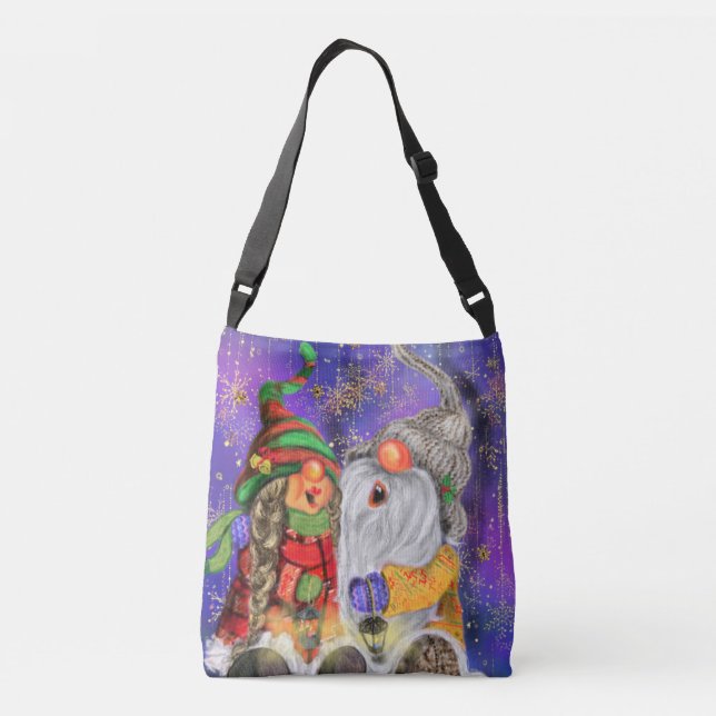 Sac Ajustable Deux Gnomes Enchaînés chantant Bonne Chanson De No (Dos)