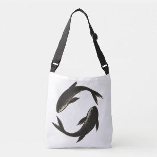 Sac Ajustable Deux Koi - Poisson en pinceau d'encre