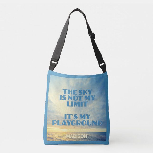 Sac Ajustable Devis Sky de nom personnalisé (Devant)