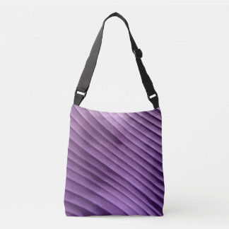 Sac Ajustable Diagonale pourpre feuille